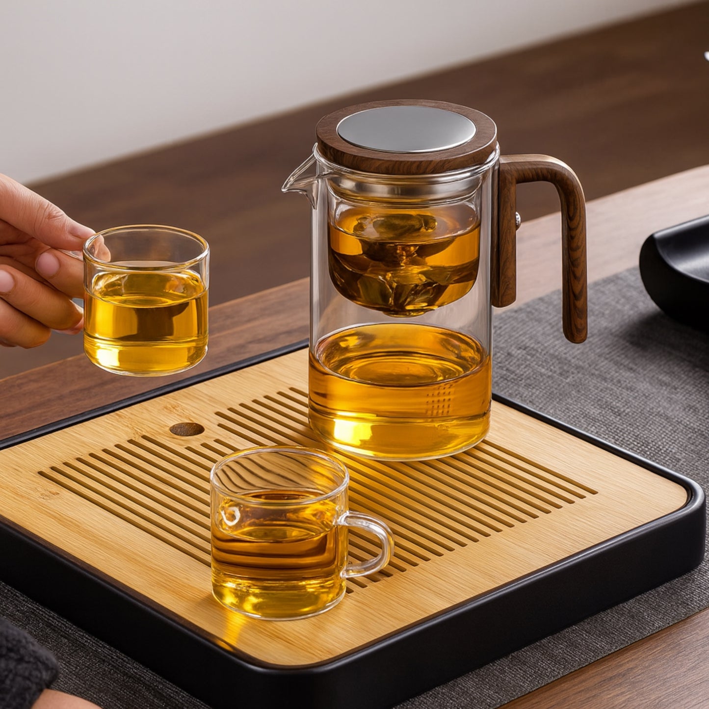 PureTea™ Glas-Teekanne