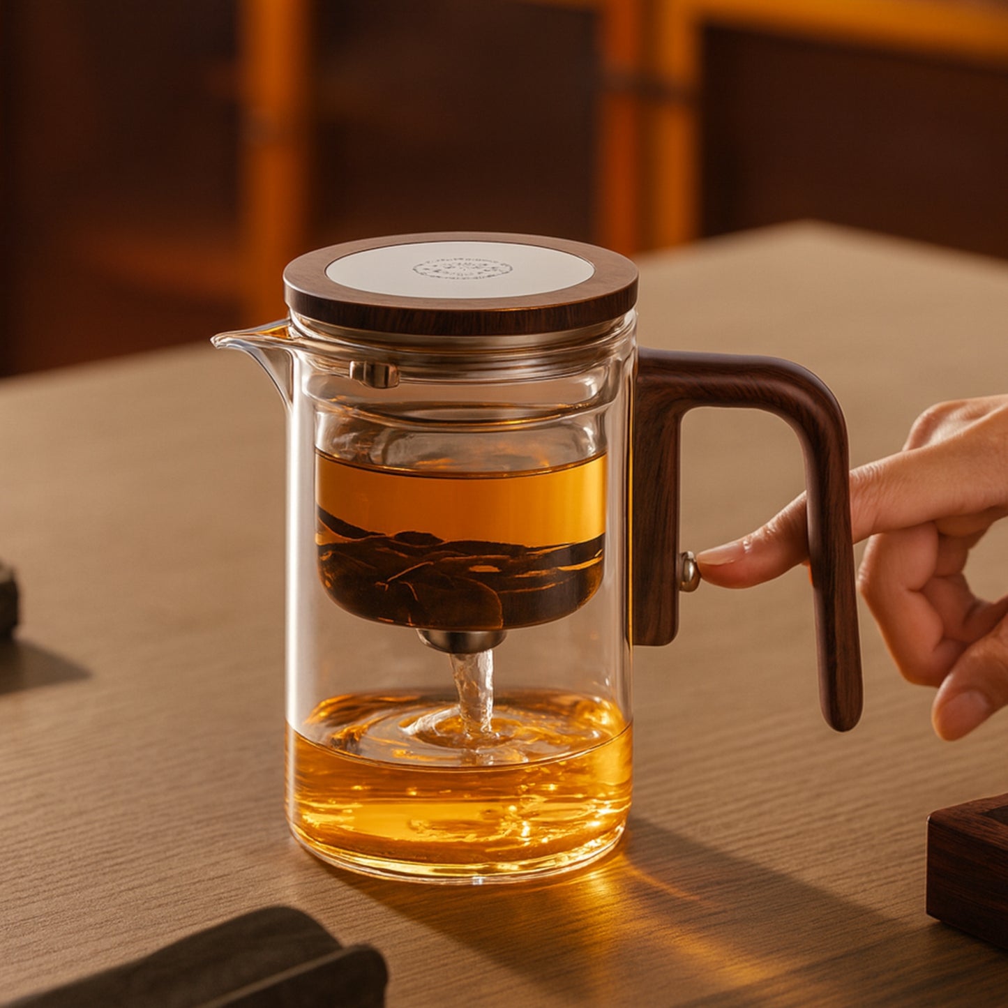 PureTea™ Glas-Teekanne