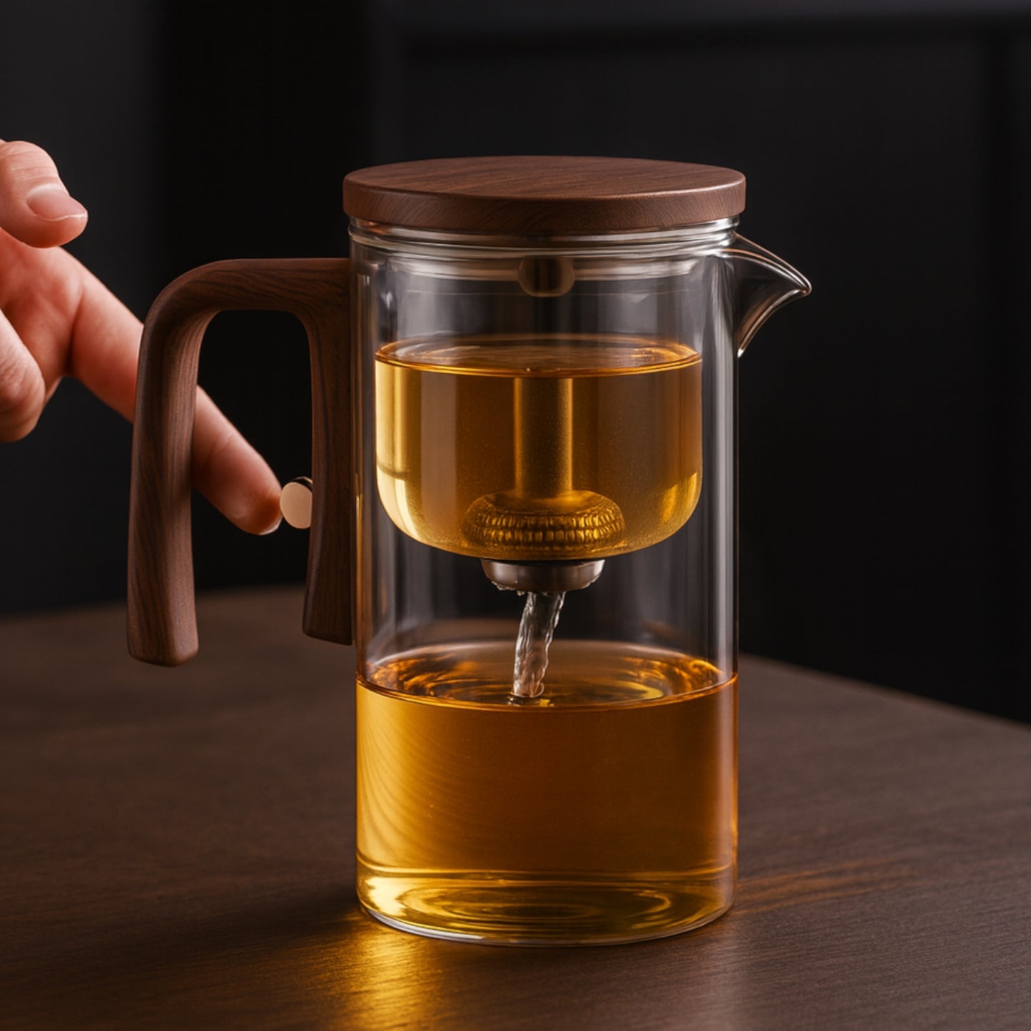 PureTea™ Glas-Teekanne