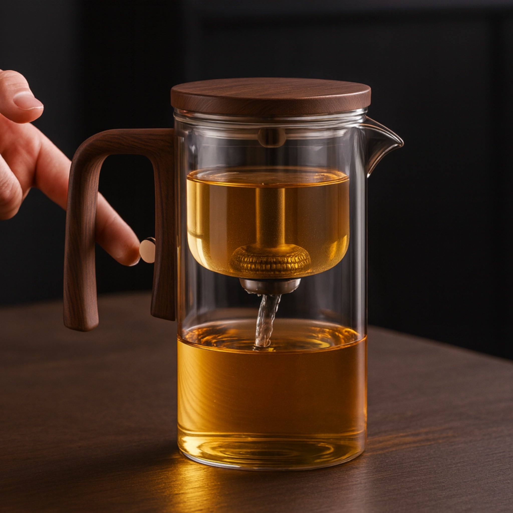 PureTea™ Glas-Teekanne