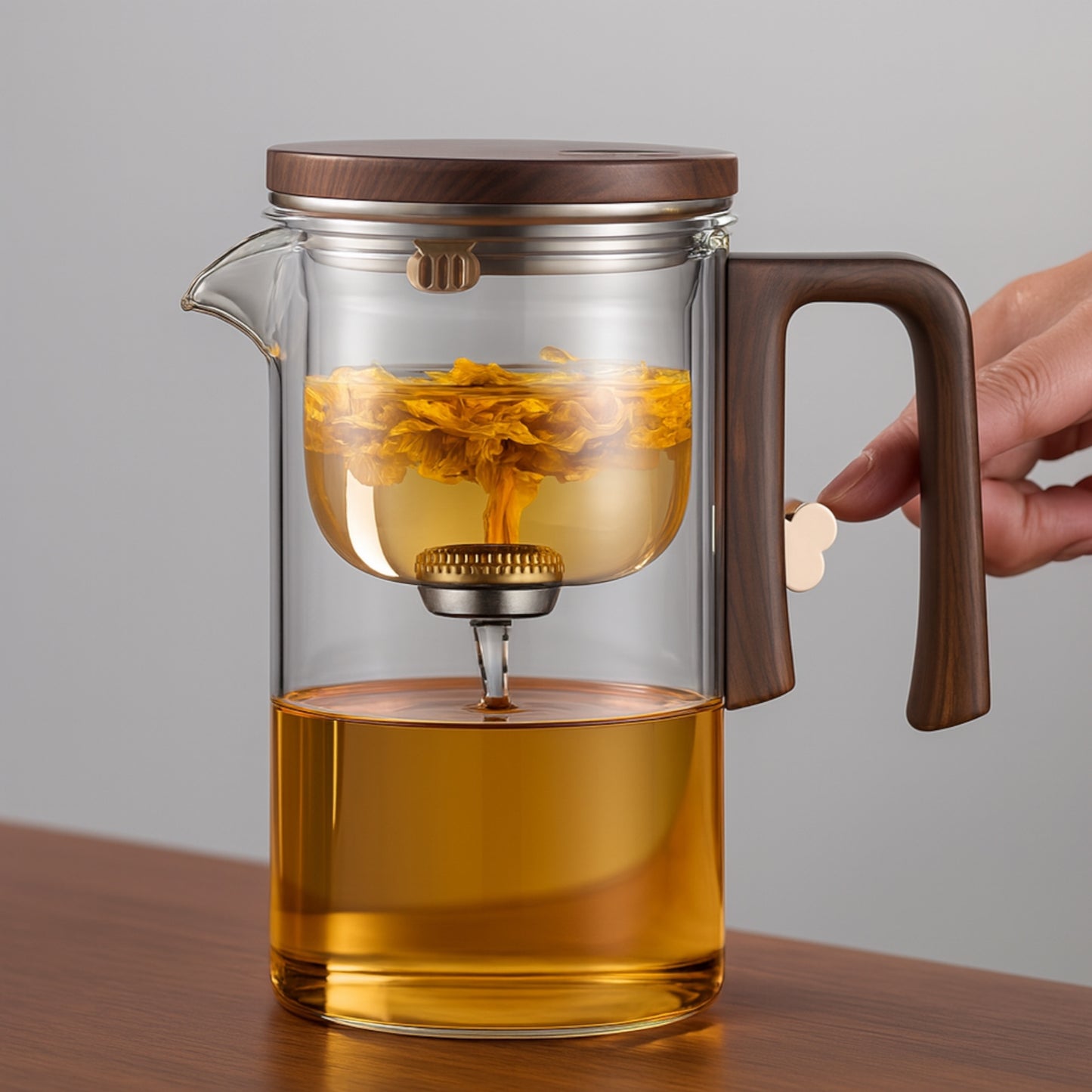 PureTea™ Glas-Teekanne