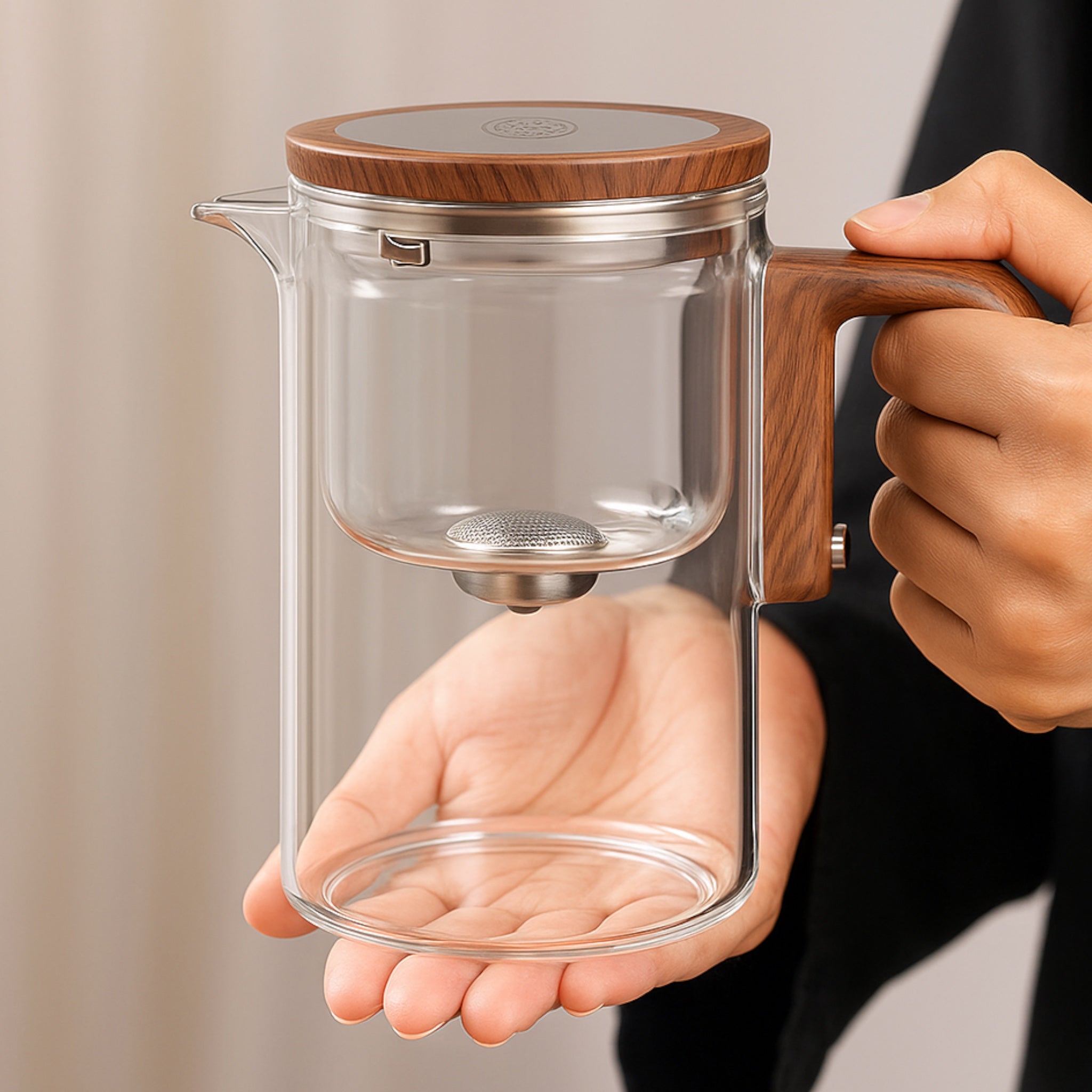 PureTea™ Glas-Teekanne