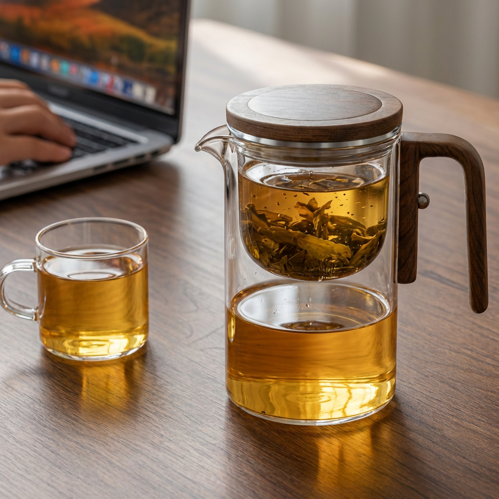 PureTea™ Glas-Teekanne