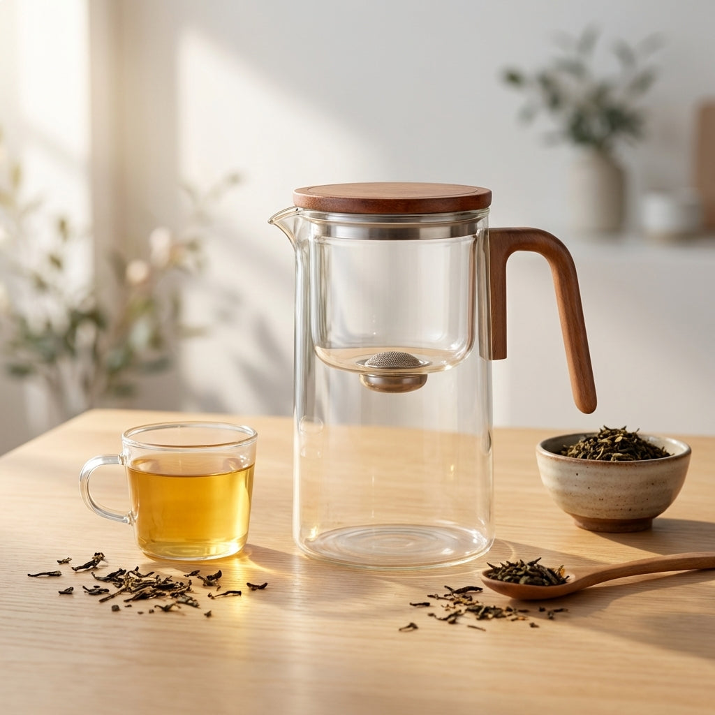 PureTea™ Glas-Teekanne