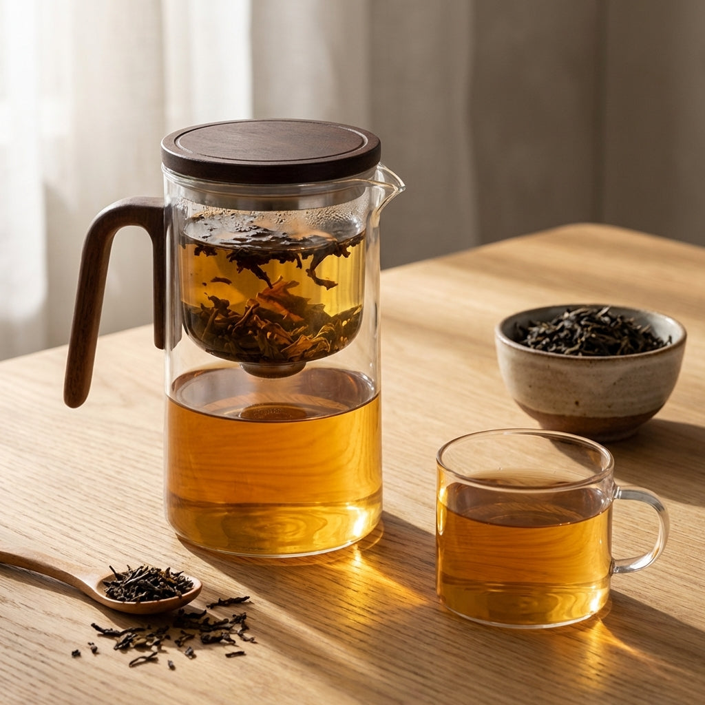 PureTea™ Glas-Teekanne